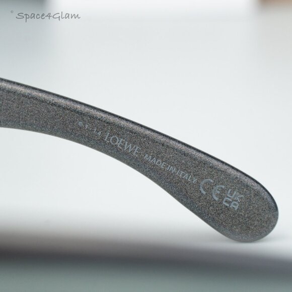 Loewe Women Sunglasses Grey Blue Mirror Pilot LW40132I 05X NEW AUTHENTIC - Picture 6 of 9